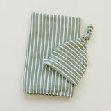 Olive Stripe Ribbed