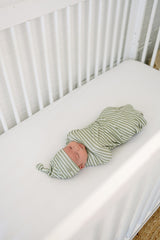 Olive Stripe Ribbed