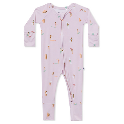 Zip Romper - Surfer Girls