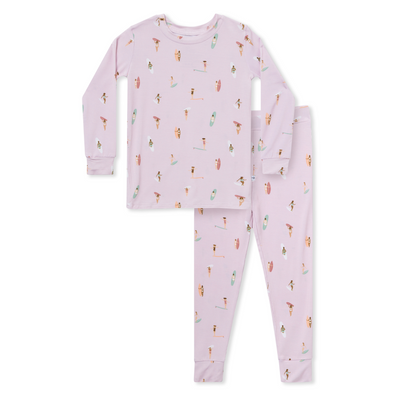 Two-Piece Pajama Set - Surfer Girls