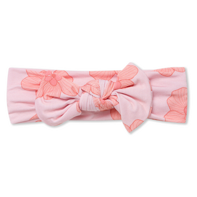 Bow Headband - Peach Hau