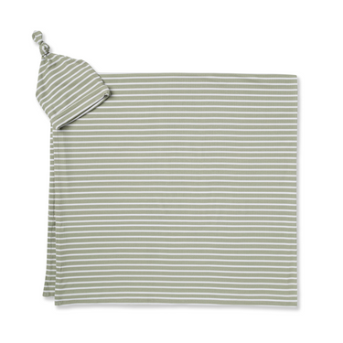 Olive Stripe Ribbed