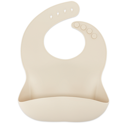 🎁 Silicone Bib (100% off) - Coconut