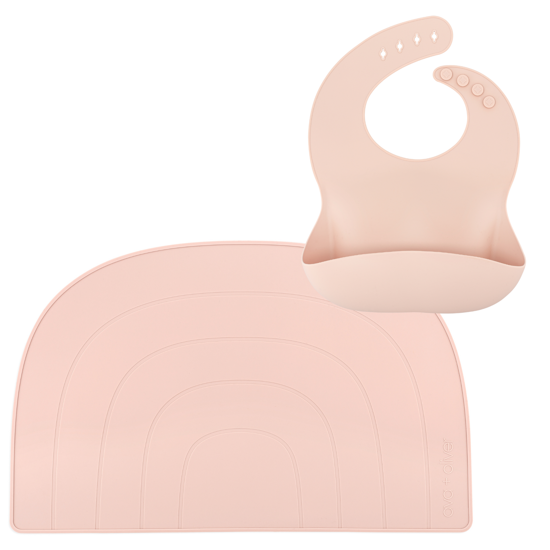 Bib + Placemat Bundle | Guava