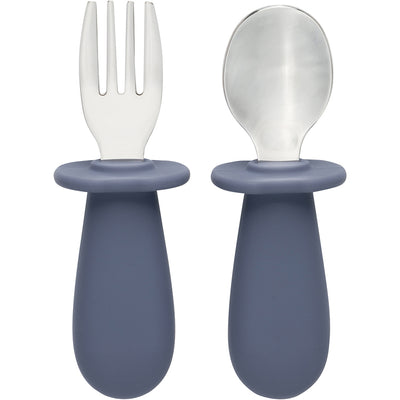 Toddler Utensil Set - Slate