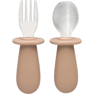 🎁 Toddler Utensil Set (100% off) - Taupe