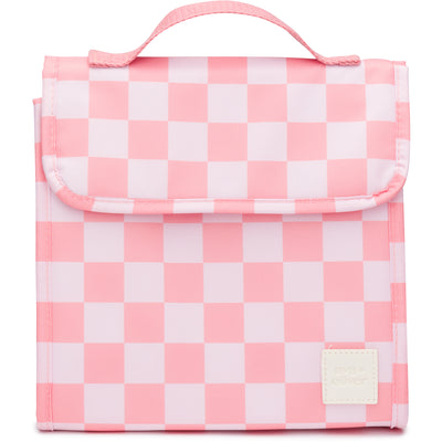 Lunch Tote - Pink Checker
