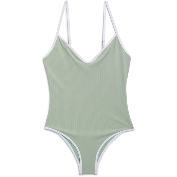 Vargas GUACAMOLE swimwear コラボ水着 グリーン Green V-Wire Tummy Control One-Piece