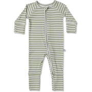 Olive Stripe Ribbed