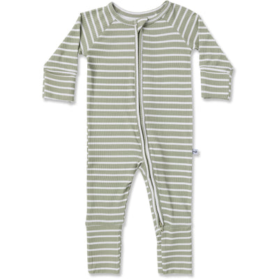 Olive Stripe Ribbed