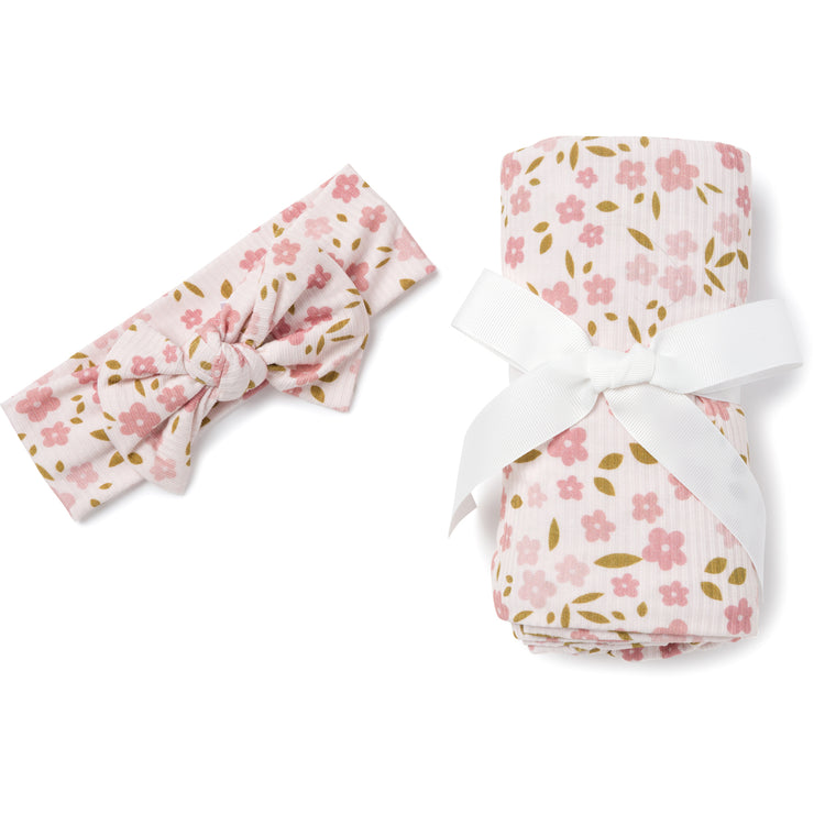 Blush Blooms Ribbed
