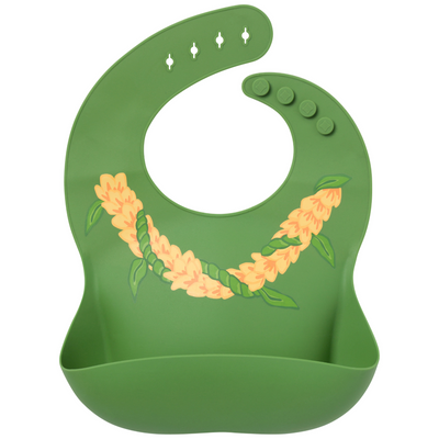 Silicone Bib - Ilima Lei