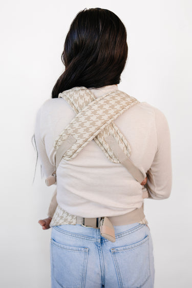 Beige Houndstooth