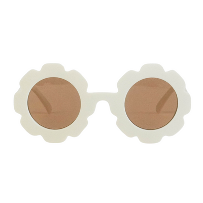 Kids Sunglasses - Cream Flower