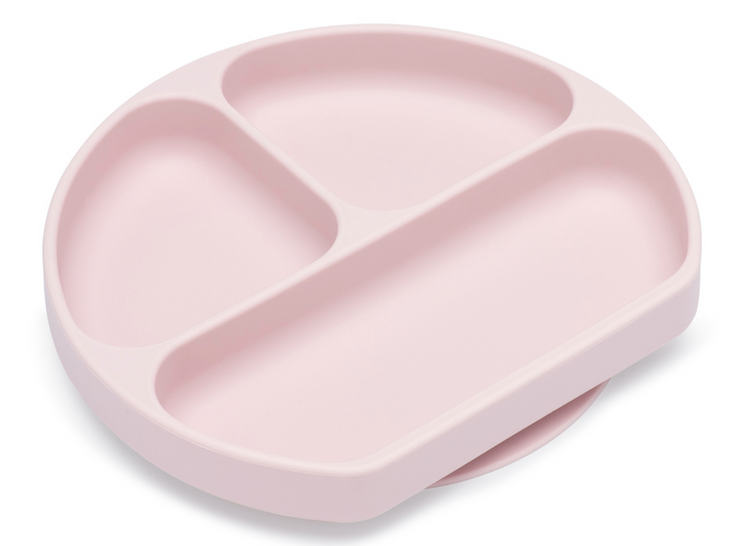 Divided Suction Plate | Blush
