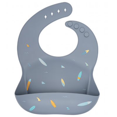 Silicone Bib - Surfboards