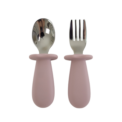 Toddler Utensil Set - Lavender
