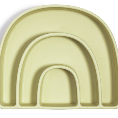 Rainbow Plate - Honeydew