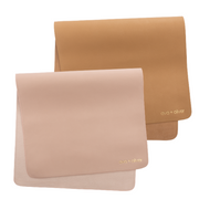 Vegan Leather Changing Mat Bundle | Pink + Tan