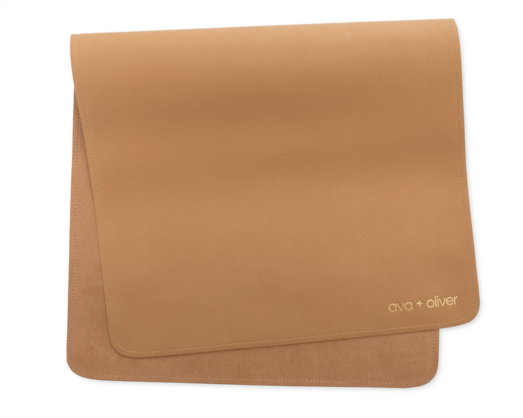 Vegan leather changing deals mat